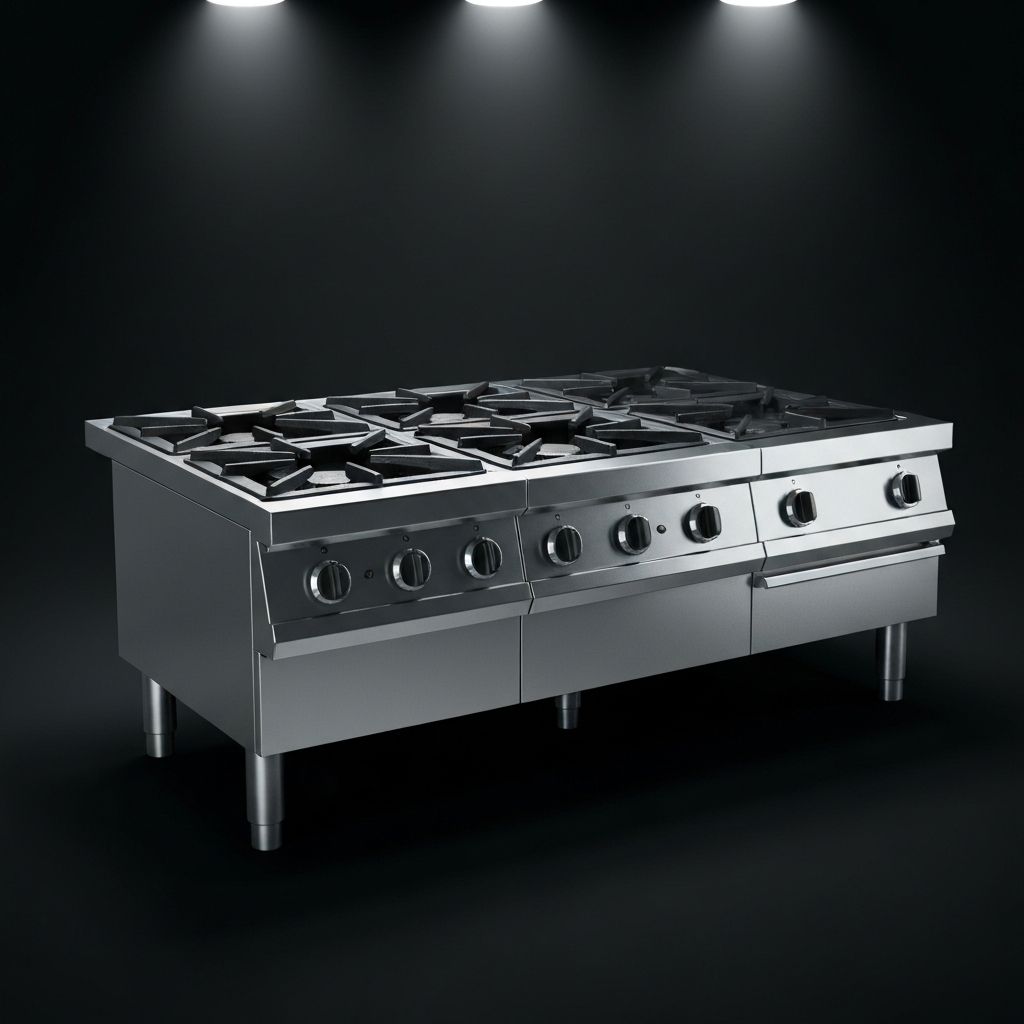 Cocina Industrial 4 Quemadores